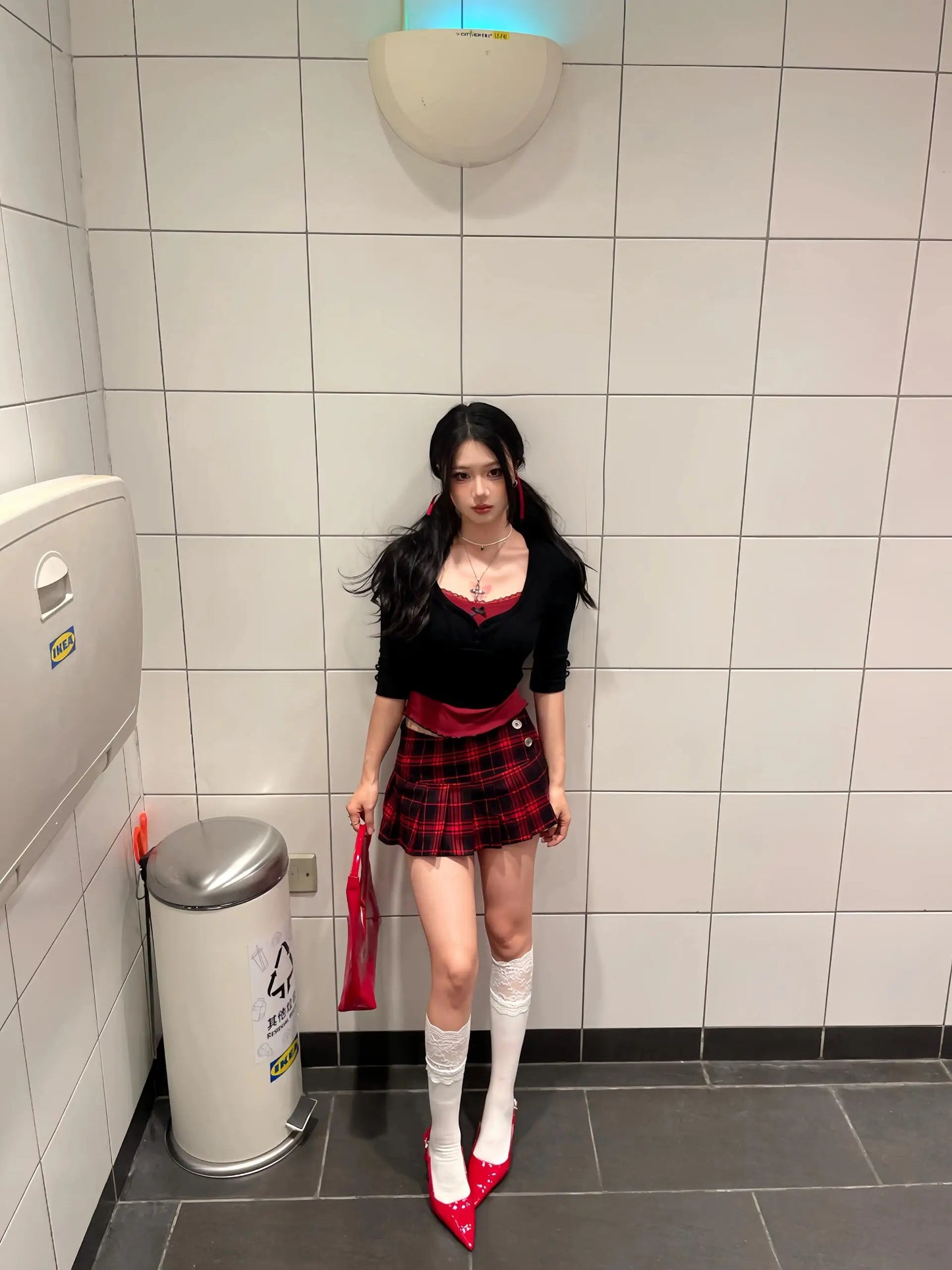 Summer Clothes Mini Skirts Woman Korean Fashion Short Skirts Women Low Rise Y2k Skirts Pleated Red Plaid Skirts Luxury Designer