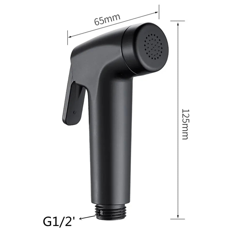Bidet Toilet Sprayer Set Spray Water Bathroom Handheld Bidet Sprayer Toilet Shower Double Outlet Angle Valve Toilet Accessories