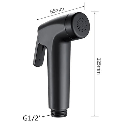 Bidet Toilet Sprayer Set Spray Water Bathroom Handheld Bidet Sprayer Toilet Shower Double Outlet Angle Valve Toilet Accessories