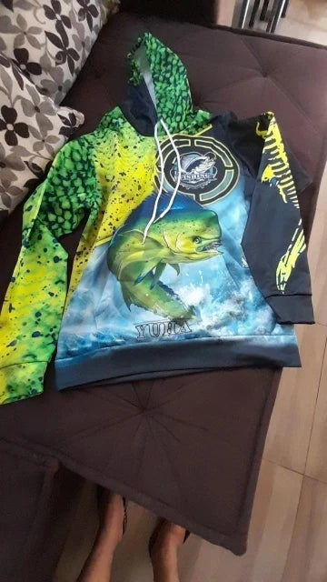 Animal Fisher Marlin Sweatshirts Man Tracksuit Fishing Camo Hoodies For Men Fashion Streetwear Harajuku Y2k 3D Print Pullovers