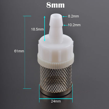4~20mm Hose Filter Car Wash Tube Garden Irrigation Aquarium Filter Strainer Stainless Steel Mesh Filter