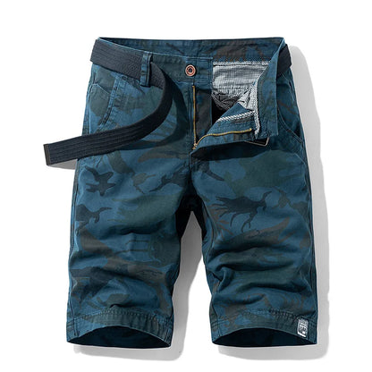 New Summer Men Cargo Camouflage Shorts Mens Cotton Beach Multi Pocket Shorts Man Spring Casual Joggers Shorts Male Dropshipping