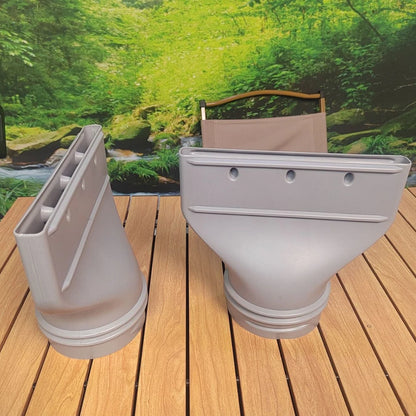 Flat Air Conditioning Exhaust Hose Adapter Exhaust Hose Window Adapter Exhaust Adapter for Mobile/Car Air Conditioning