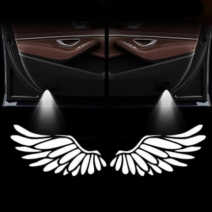 Car Angel Wings Projector Light LED Door Lamp For Audi A3 8P 8V A4 B8 8P A1 A5 A6 A7 A8 Q3 Q5 Q7 Q8 Sline TT S3 S4 S5 S6 S7 S8