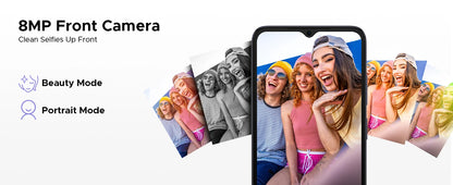 DOOGEE Note56 Plus Smartphone Android 16 48GB+256GB 6150mAh Large Battery 6.56'' 90Hz Display UNISOC T7225 50MP Camera NFC