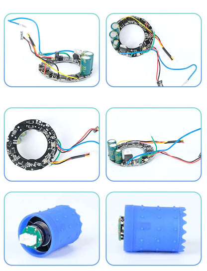 Compatibl HD03 0102 Hair Dryer Universal Motor Control Motherboard Assembly Heating Wire Motor and 220V Repair Replacement Parts