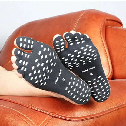 Non-slip Beach Adhesive Anti Slip Invisible Foot Pads Insulation Protection Mats Barefoot Stick Insoles Footpads Sticker Shoes