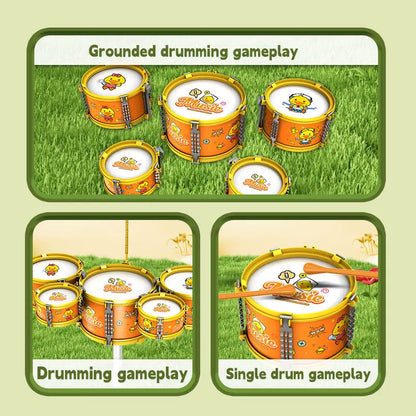Drums, Jazz Drums, Music Enlightenment for Children and Babies, Toys, Imitation Musical Instruments, Beginners Practicing Music