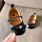 New Baby Shoes Leather Baby Boy Girl Shoes Rubber Sole Anti-slip Multicolor Toddler First Walkers Newborn Crib Toddler Shoes