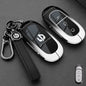 Car Zinc Alloy TPU NFC Card Key Cases Holder Cover Chain For Leapmotor C16 C11 C10 C01 B10 T03 S01 Car Accessories Styling