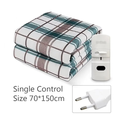 Electric Blanket Heated Mattress 70cm/120cm/150cm Thicker 220V/110V Heater Blanket Electric  Winter Body Warmer Home  EU/US Plug