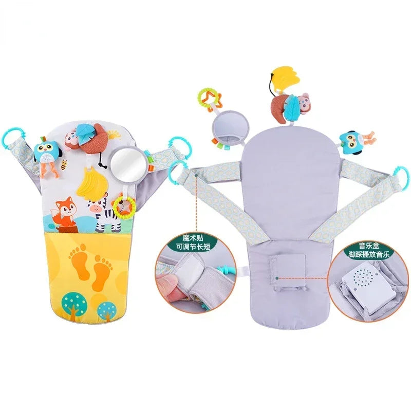 New Baby Toy Eletric Simulation Steering Wheel Toys With Light Sound Baby Kids Developing Educational Games Car Seat Back Gifts