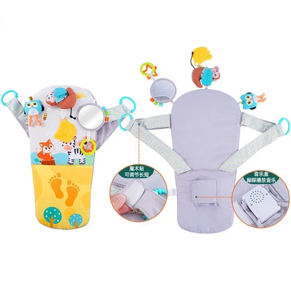 New Baby Toy Eletric Simulation Steering Wheel Toys With Light Sound Baby Kids Developing Educational Games Car Seat Back Gifts