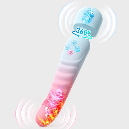 3 IN 1 Dildos G Spot Vibrator For Woman AV Machine Magic love Wand Clitoris Stimulator Female Vagina Massager Adults Sex Toys