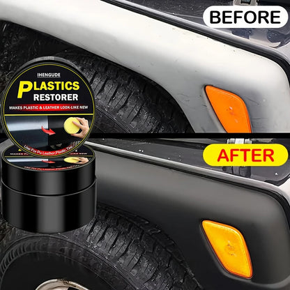 Car Plastic Scratch Repair Paste Interior Dashboard Plastic Scratch Removal Paste Plastic and Leather Maintenance