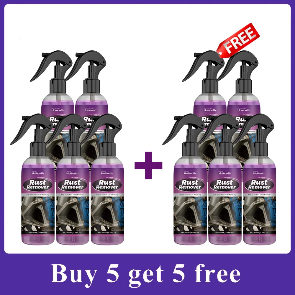 New Universal Rust Remover Spray Powerful Formula Efficient Prevents Re Rusting Fast Cleaning for Ships Cars