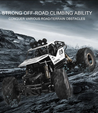 Oike RC Car Remote Control Climbing Vehicle Outdoor All Terrain 4X4 Off-road Trucks Rock Climber 4WD Buggy Racing Drift Cars Toy