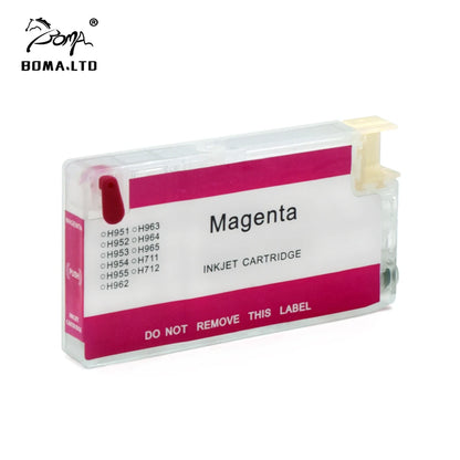 952 953 954 955 956 957 958 959 95U 950 951 711 Refillable ink Cartridge Without Chip For Hp 950xl 951xl 711xl 952xl 953xl 954xl