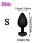 3Pcs Set Butt Anal Plug With Crystal Sex Toys for Women Men Soft Silicone Erotic Massager Stimulator Dildo Adult Product Plug