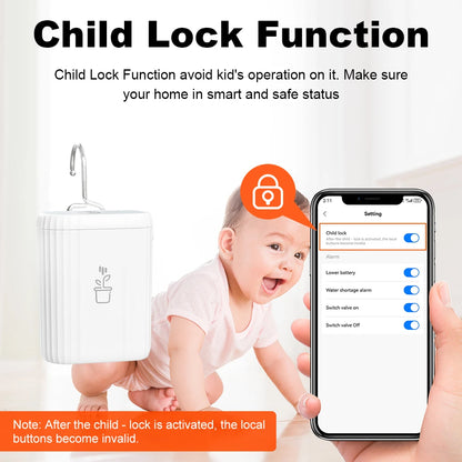WiFi Intelligent Watering Device Timed Automatic Drip Irrigation System Remote APP Control Auto Watering for Indoor Plants