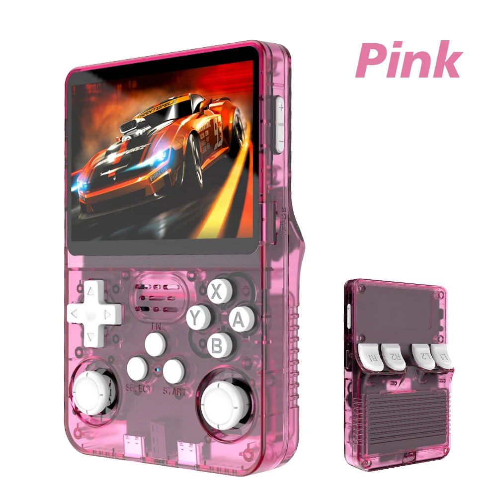 BOYHOM 256G/128G/64G R36S ARKOS 2.0 Retro Handheld Game Console 3.5'' IPS screen,Portable Pocket Game Player for  children gift