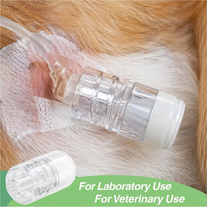 50/100Pcs Sterile Disposable Heparin Cap Veterinary Animal Lab IV Cannula Infusion Catheter Lock Connector