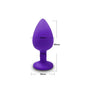S/M/L Soft Silicone Anal Plug Mini Erotic Butt Plug Sex Toy for Anal Toy Beginner Men Women Gay Couples Prostate Stimulator