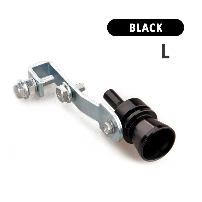 Universal Car Exhaust Pipe Oversized Turbo Whistle Car Refitting Turbo Whistle Exhaust Pipe Sound Tail Muffler