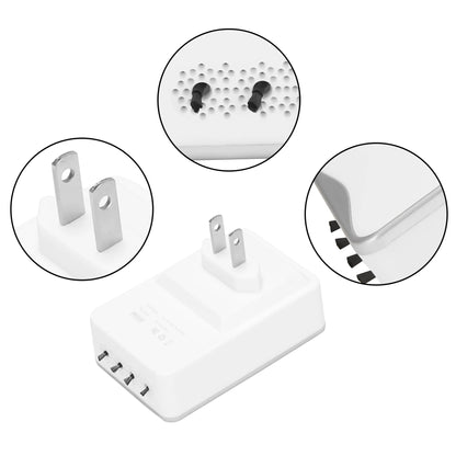 A78E-Pluggable Air Purifier Negative Ion Generator Filterless Ionizer Purifier Clean Allergens,Pollutants,Mold,Odors-US Plug
