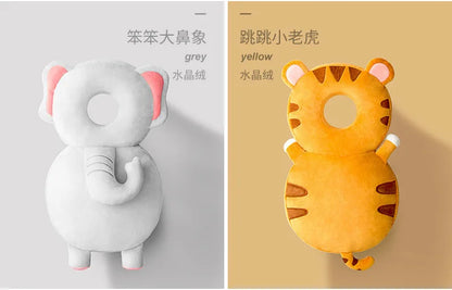 Summer Baby Head Protector Safety Pillow for Toddlers Soft PP Cotton Cartoon Backpack Cushion Infant Child Security Headgear Kid