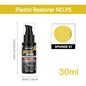 Car Plastic Leather Restorer Spray Polish Cleaner Coating Agent Back To Black More Gloss Car Cleaning Products P5