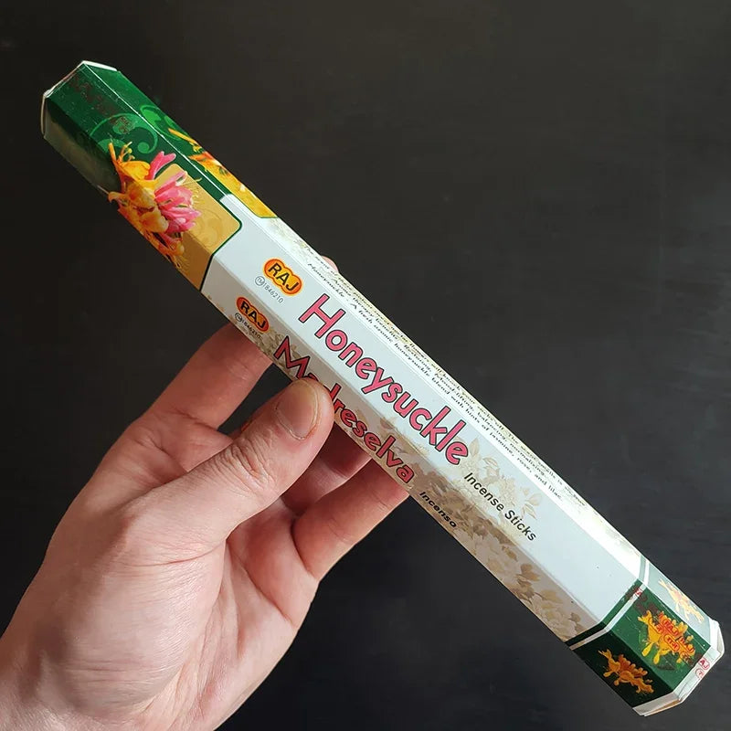 T Fragrances India Incense Stick Handmade Aromatherapy Sticks 20 Sticks Per Box Sandalwood Lavender Meditation Incenses