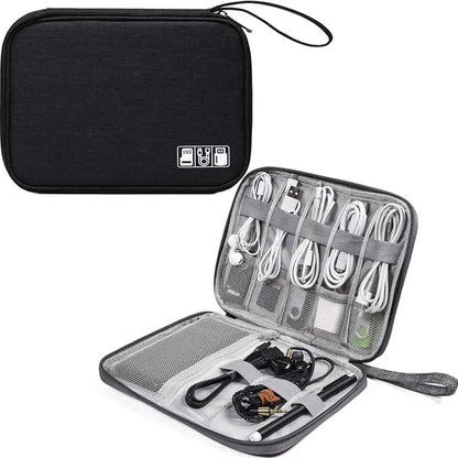 Multifunctional Digital Travel Packing Cube Space Saving Mobile Hard Drive Data Cable Storage Bags Small Objects Organize Pouch