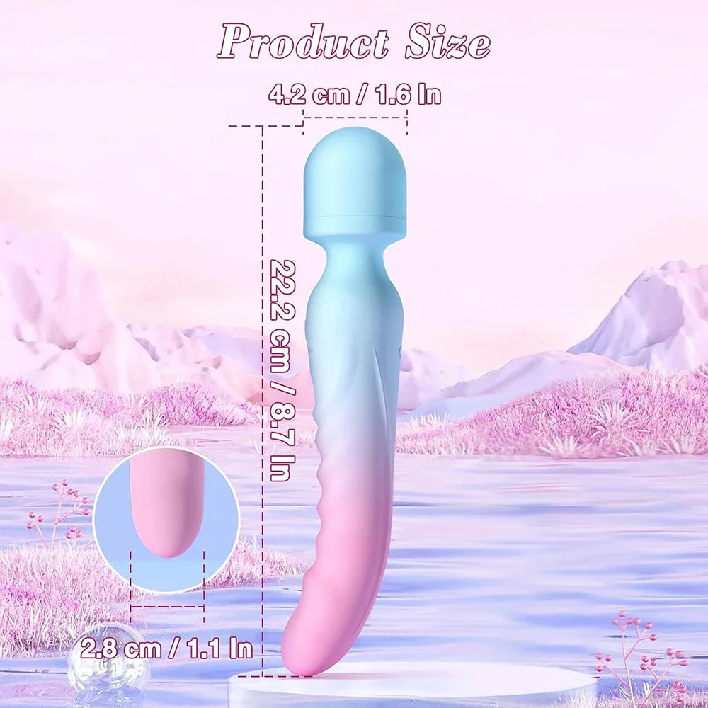 3 IN 1Mode Dildos Vibrator AV Machine Magic love Wand Clitoris G Spot Stimulator Female Vagina Massager Woman Adults Sex Toys 18