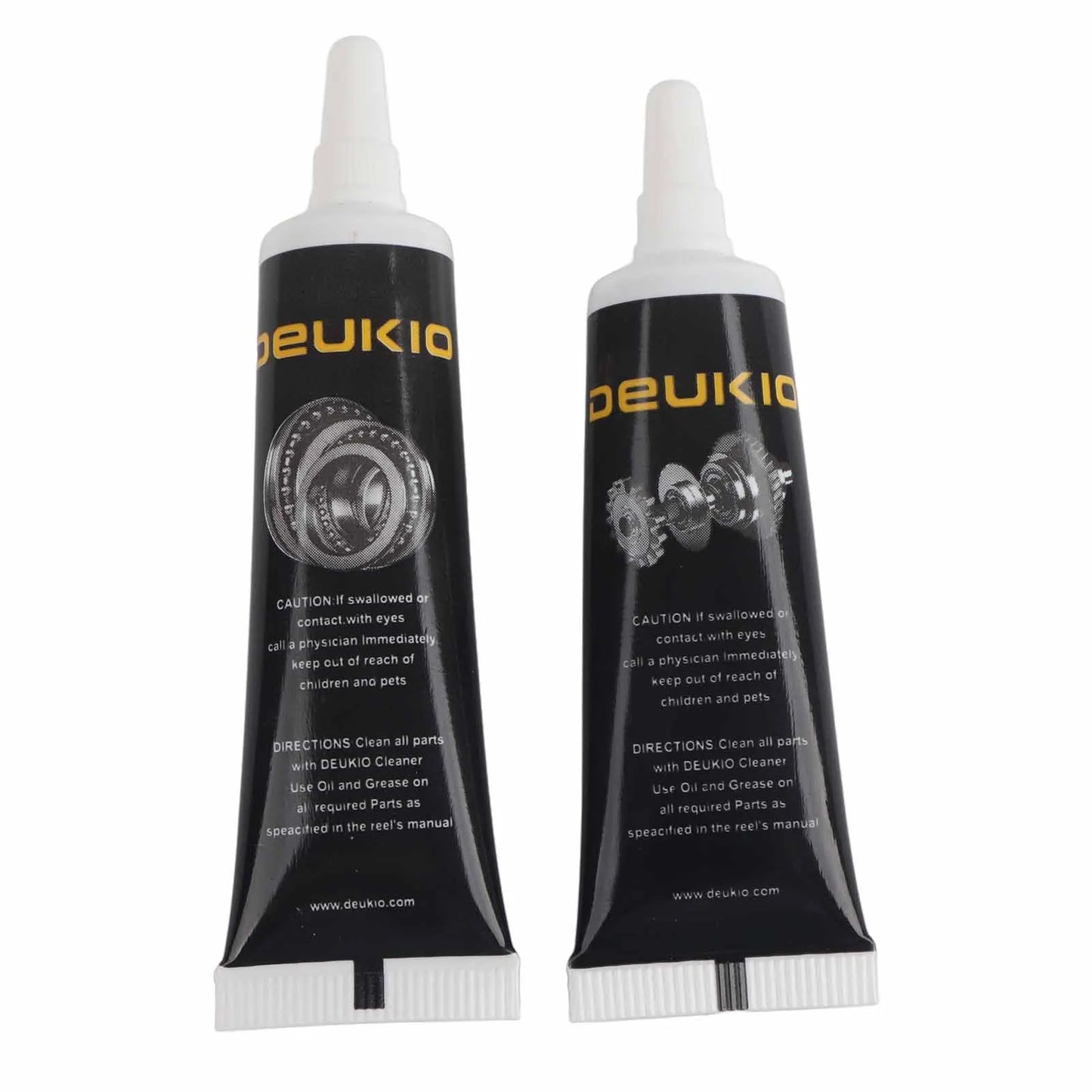 Black + White Lube/Grease Fishing Reel Lubricant Reel Maintenance Kit Prevents Rust Extends Service Life Reel Maintenance Kit
