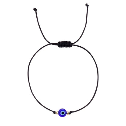 12 Chain Simple Exquisite Jewelry Evil Eye Woven Bracelet Set Rope Chain for Men and Women
