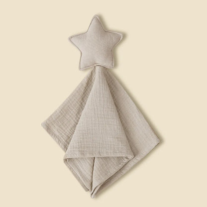 Baby Square Comforter Towel Sleep Appease Towel Star Square Blanket For Kids Cute Muslim Infant Saliva Towel
