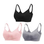 3PC/lot Maternity Nursing Bras Cotton Breastfeeding Pregnant Women Pregnancy Underwear Breast Feeding Bra Clothing Lactancia