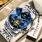 BINBOND Chronograph Men's Watches Accurate Quartz Watch For Men Luxury Luminous Waterproof StopWatch Durable Reloj