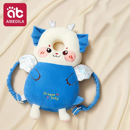 AIBEDILA Toddler Baby Head Protector Newborn Headrest Security Pillows Backpack Cartoon Kids Safe Learn to Walk Support Cushion
