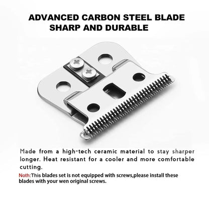 Pro Replacement T Blade Compatible with Andis Trimmer Outliner, GO,GTO,GTX, SL, SLS Headliner LS2,LS3 ,Ceramic & Carbon Steel