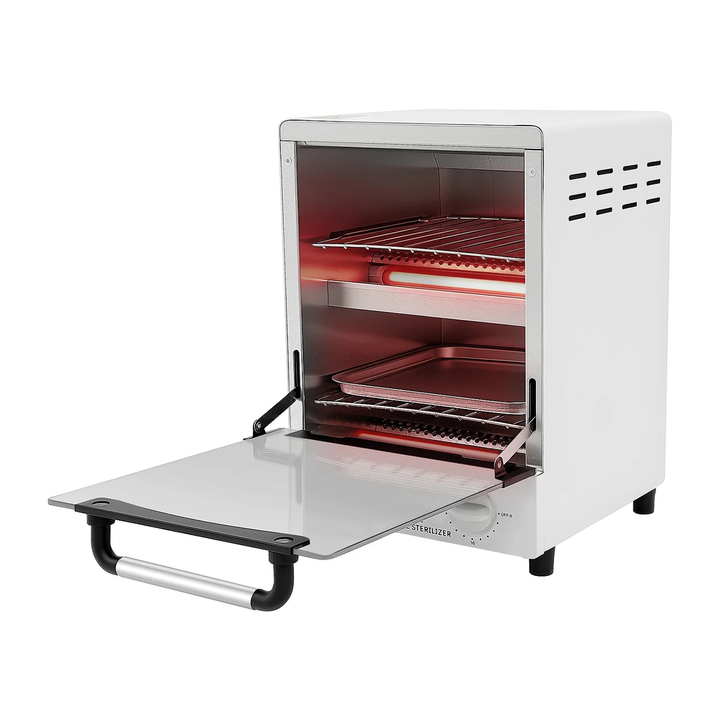 110V 1000W 12L Infrared Heat Sterilizer Nail Tool Sterilizer Beauty Salon Equipment