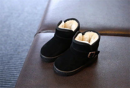 Fashion Children Casual Shoes Girls Boys Cotton Snow Boots Warm Kids Boots Boy Winter Cotton Shoes Sneakers ботинки мартин