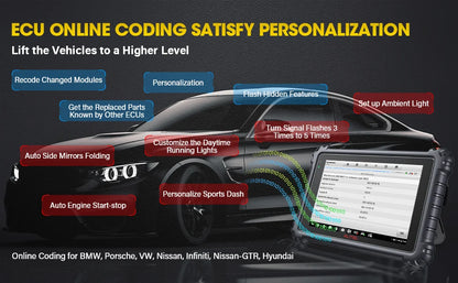 Autel MaxiCOM MK906PRO MK906 Pro Diagnostic Scanner ECU Coding Diagnostic Tools OBD2 Scanner Updated MK906BT MS906