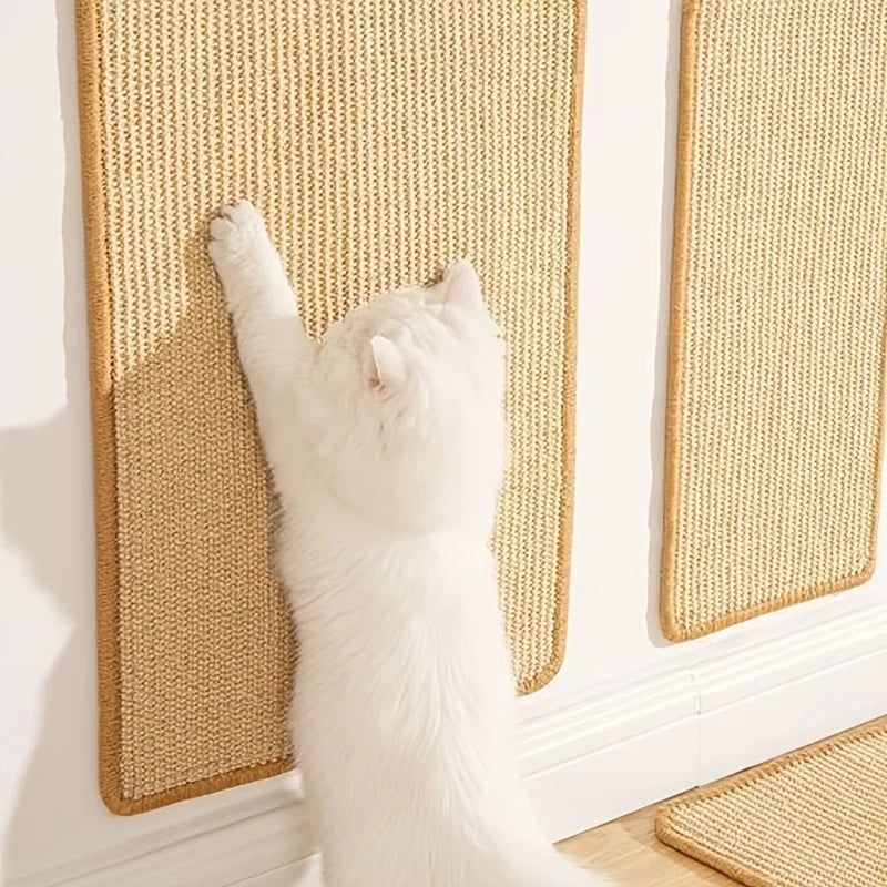 Durable Sisal Cat Scratch Board-Magic Invisible Adhesive,Sofa Safety Design,Multi Layer Sports and Rest Areas,Perfect Pet Gift