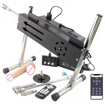 F21S-200W Powerful Sex Machine F21S Automatic Masturbation Toy with Dildo Attachments Wireless/Wired Control App Compatible for Men And Women
