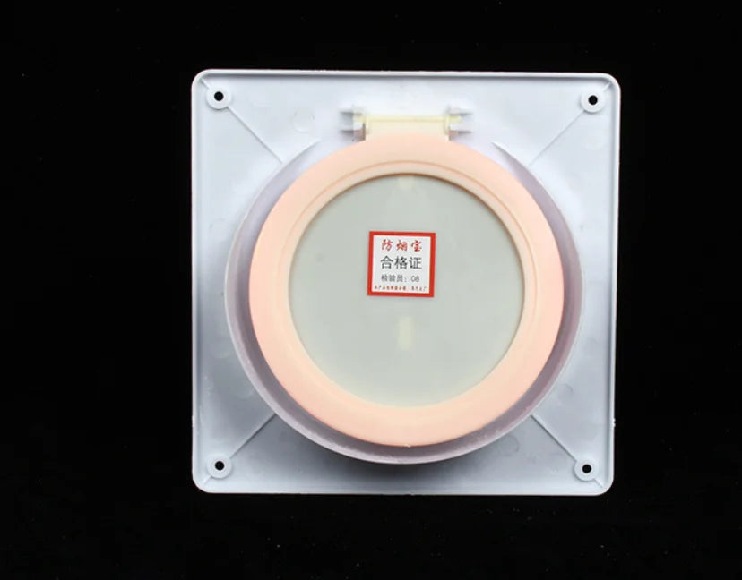 1PCS Bathroom Check Valves Pipe Ventilator Air Valve Backdraft Damper Duct Preventer Backflow Back Draft Damper Home Improvement