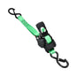 1 Inch 10Ft Auto Retractable Ratchet Strap 800kg Heavy Duty Elastic Fastening Belt for Motorcycle Cargo Fixing