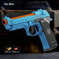9mm Revolver Guns Continuous Firing Launcher Pistol Soft Bullet Toy SIG17 Empty Hanging Launcher Christmas Gift for Boys Adults