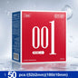 Ultra-Thin 0.01 Style Condoms for Men, Heavy Textured Intimate Lube Latex Protection, Strong Sensation Personal Care Essentials